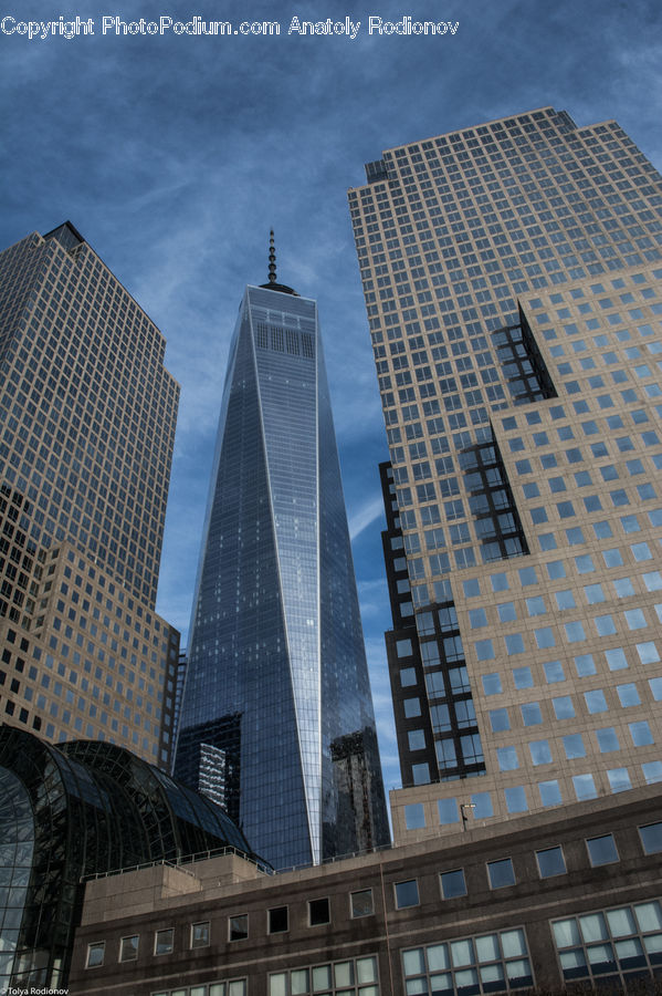 Architecture, City, Downtown, High Rise, Skyscraper, Apartment Building, Building