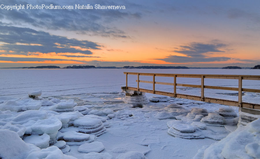 Ice, Outdoors, Snow, Sand, Soil, Coast, Sea