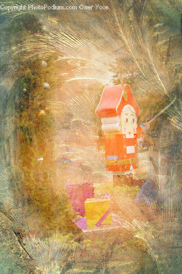 Collage, Poster, Paper, Dirt Road, Gravel, Road, Architecture