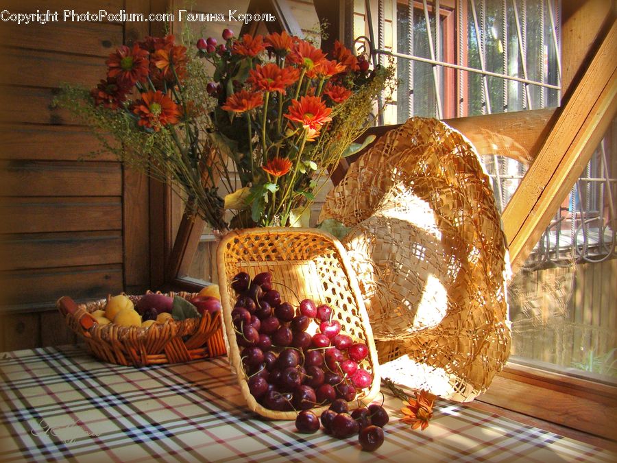 Buffet, Cafeteria, Food, Meal, Bread, Fruit, Grapes