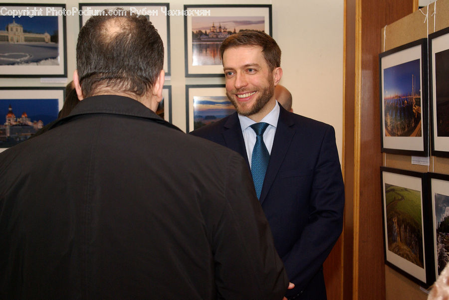 People, Person, Human, Clothing, Overcoat, Suit, Reception Room