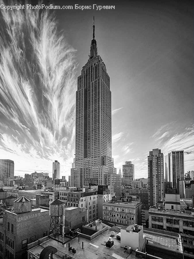 Architecture, City, Downtown, High Rise, Skyscraper, Urban, Building