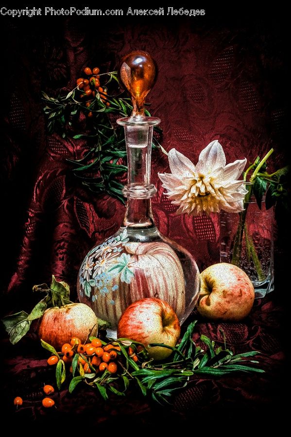 Garlic, Plant, Glass, Goblet, Fruit, Produce, Vegetable
