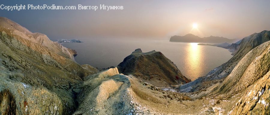 Promontory, Cliff, Outdoors, Coast, Sea, Water, Arctic