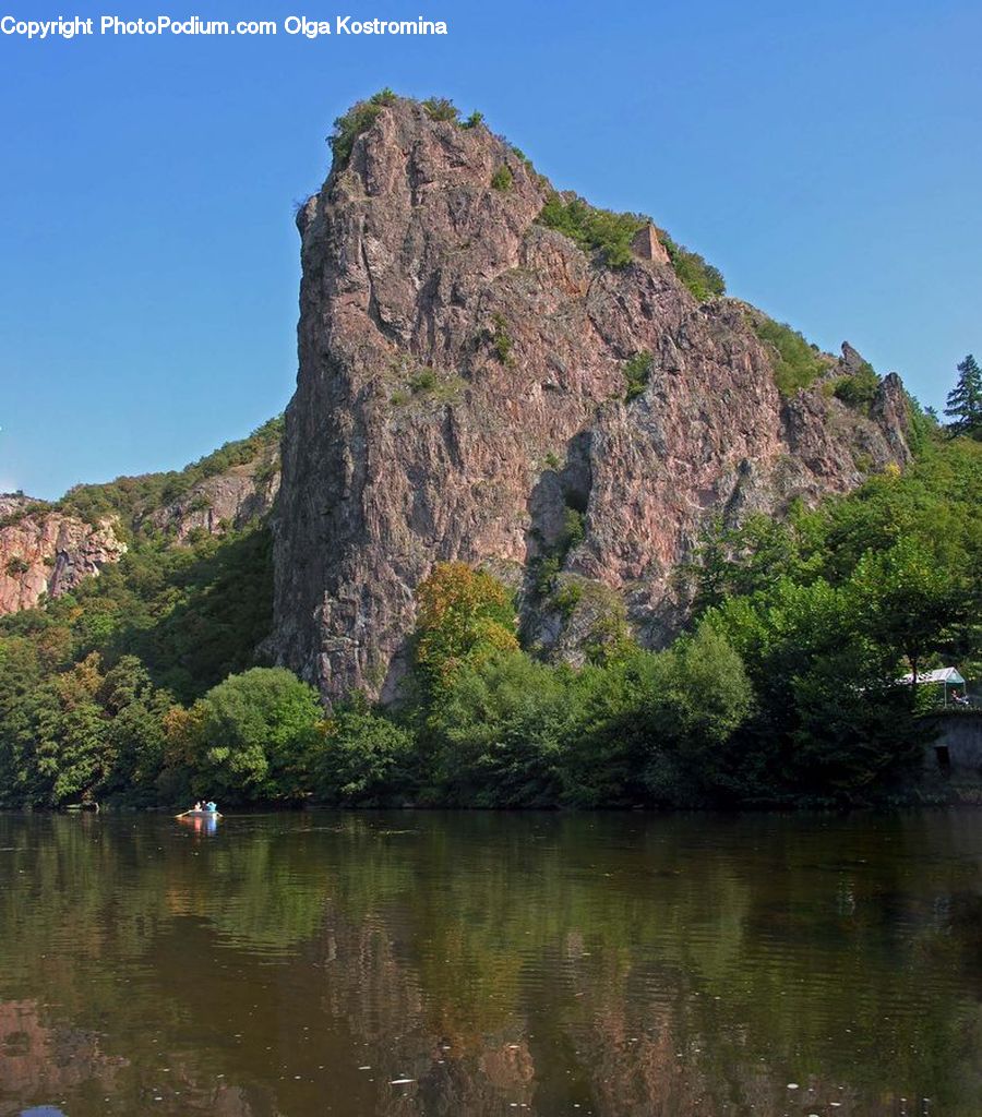 Cliff, Outdoors, Crest, Mountain, Peak, Landscape, Nature