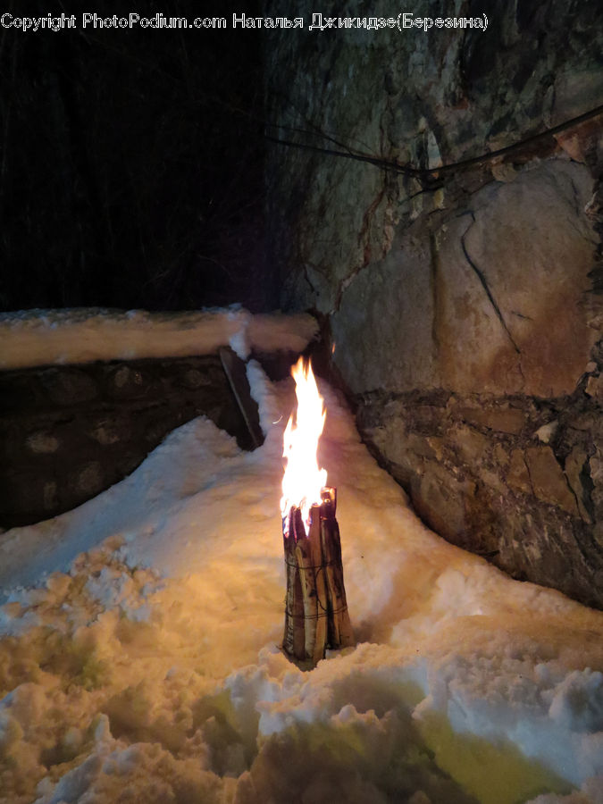 Bonfire, Campfire, Camping, Fire, Flame