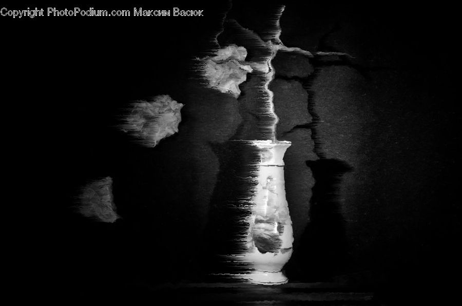 Column, Pillar, Water, Hole, Outdoors, Ripple, Lighting