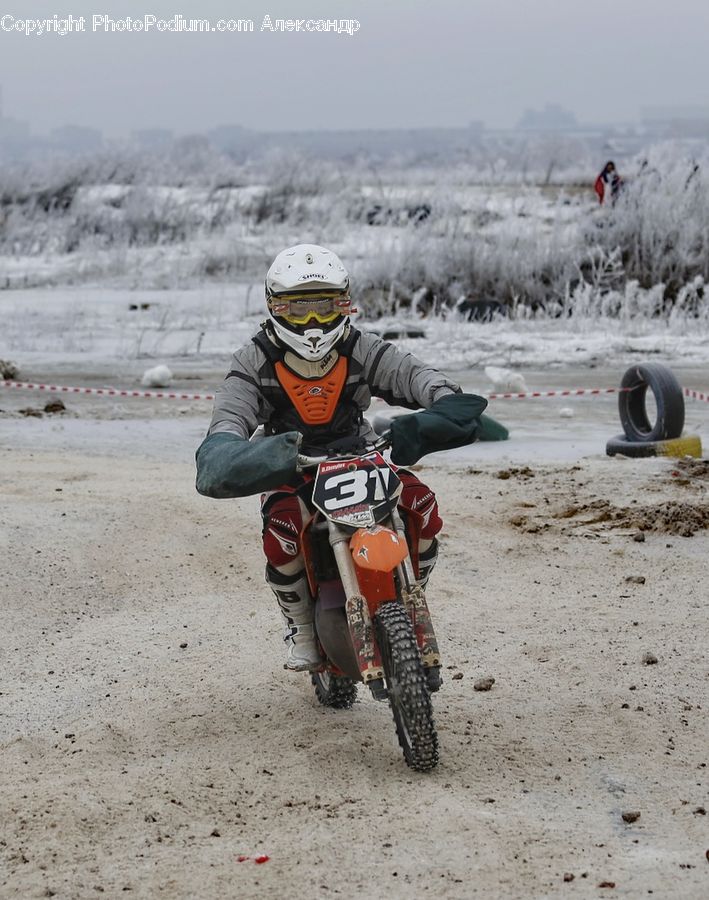 Motor, Motorcycle, Vehicle, Motocross, Dirt Road, Gravel, Road