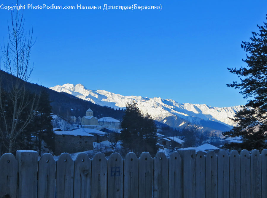 Fence, Person, Picket, Wood, Landscape, Nature, Scenery