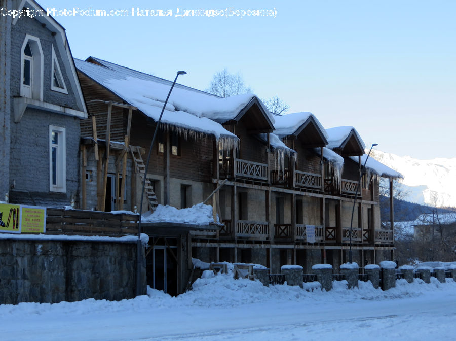 Building, Cottage, Housing, Villa, Brick, Downtown, Neighborhood