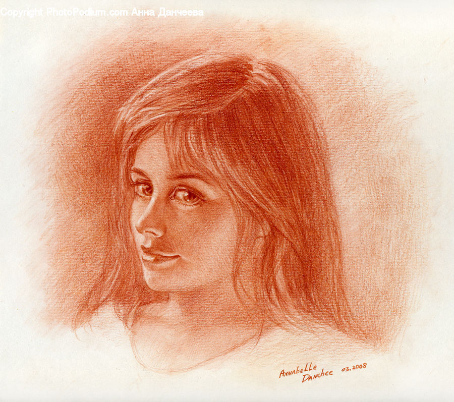 Human, People, Person, Art, Drawing, Face, Selfie