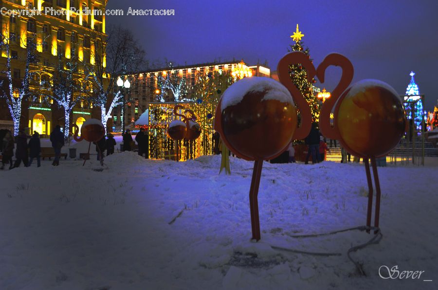 Glass, Goblet, Night, Outdoors, Lighting, Amusement Park, Architecture