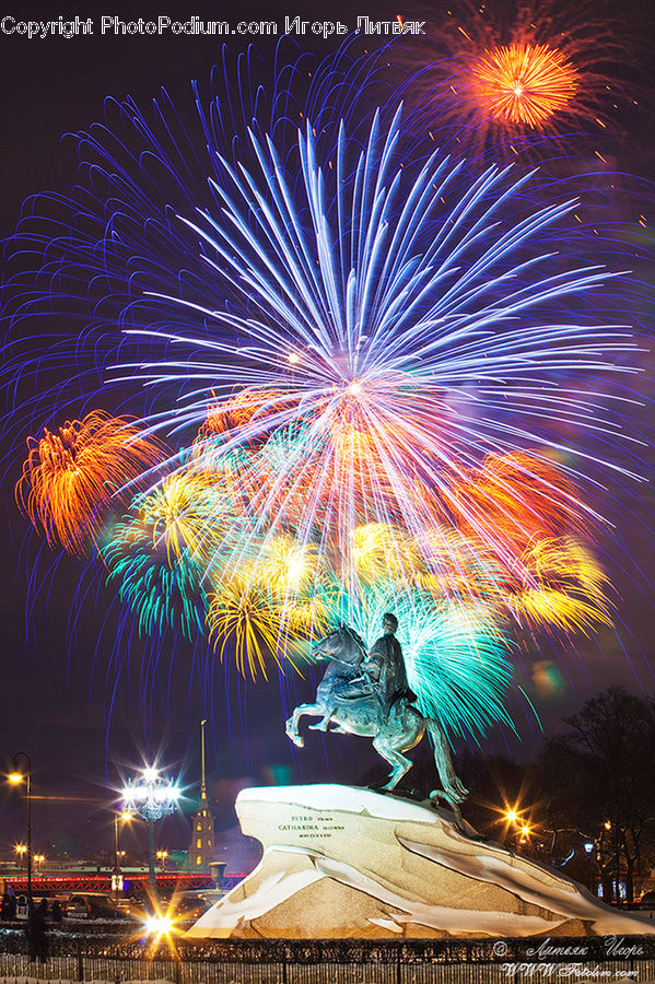 Fireworks, Night