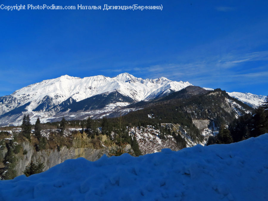 Alps, Crest, Mountain, Peak, Arctic, Glacier, Ice