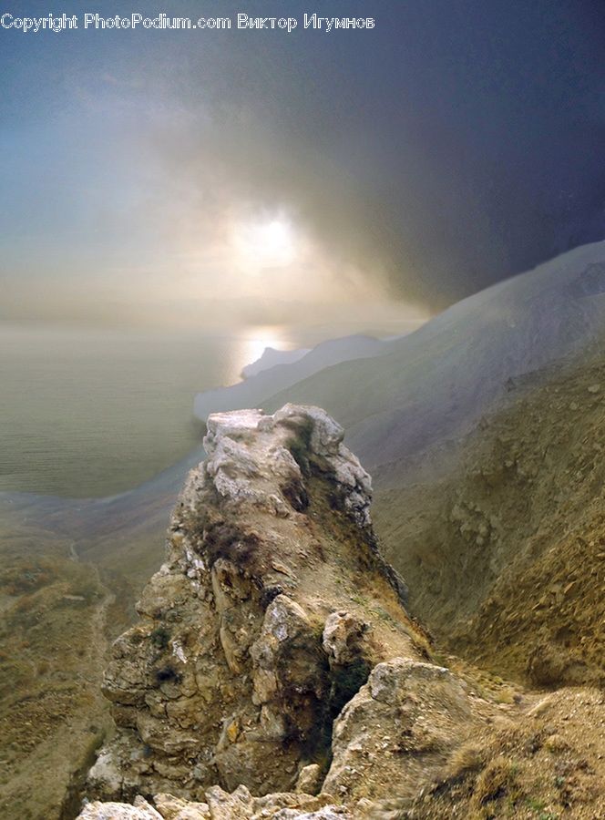 Crest, Mountain, Outdoors, Peak, Cliff, Landscape, Nature