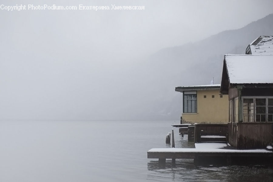 Chair, Furniture, Building, Housing, Villa, Cottage, Outdoors