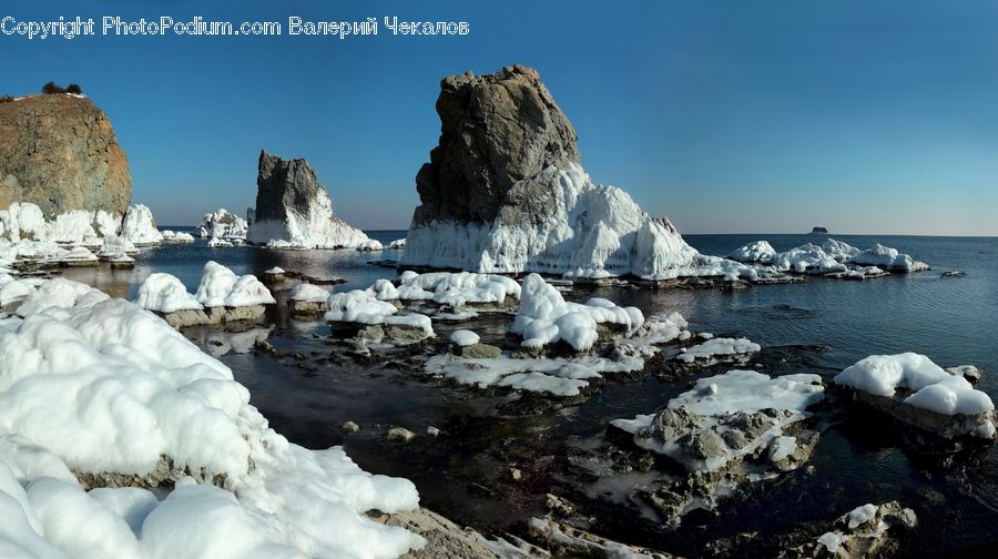 Ice, Outdoors, Snow, Arctic, Glacier, Mountain, Rock