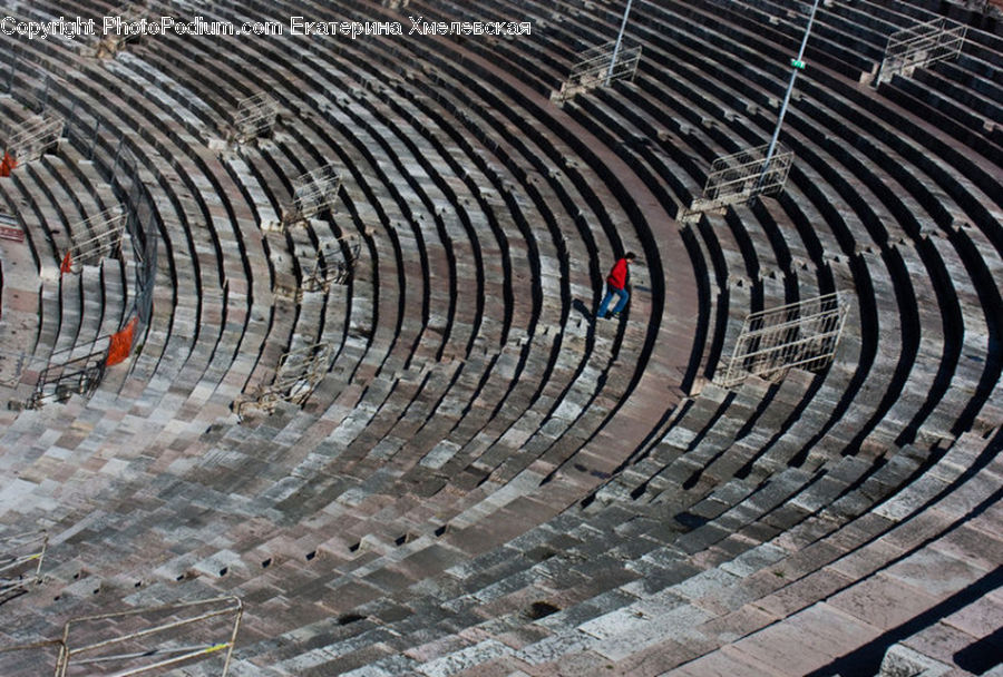 Amphitheater, Amphitheatre, Architecture, Arena, Soil, Cobblestone, Pavement