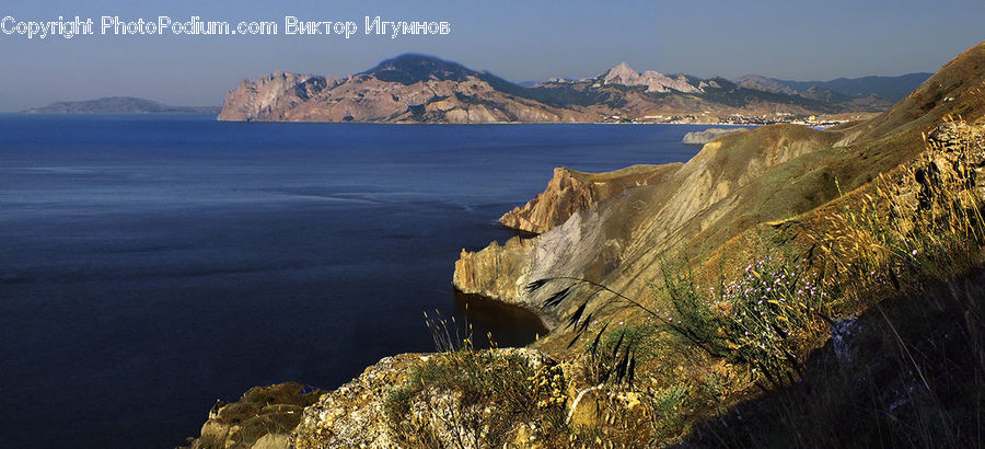 Cliff, Outdoors, Promontory, Coast, Sea, Water, Land