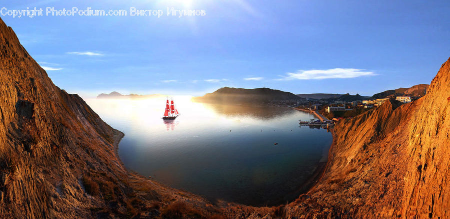 Hole, Cliff, Outdoors