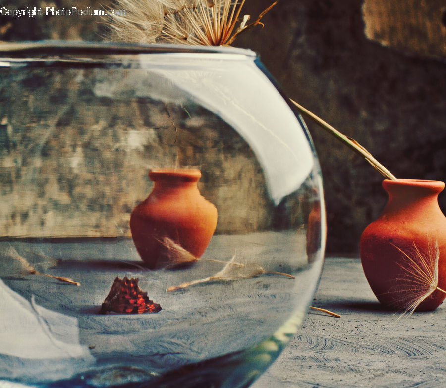 Glass, Goblet, Jar, Porcelain, Vase, Pot, Pottery