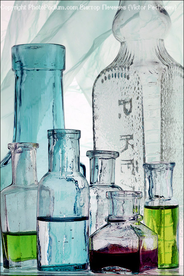 Glass, Beverage, Drink, Bottle, Mineral Water, Water Bottle, Jar