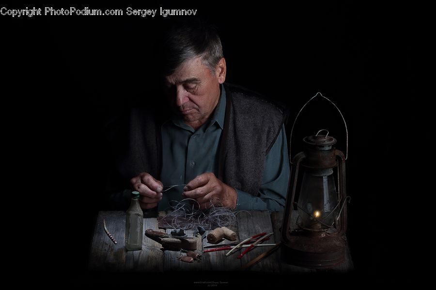People, Person, Human, Lantern, Bottle, Bbq, Food