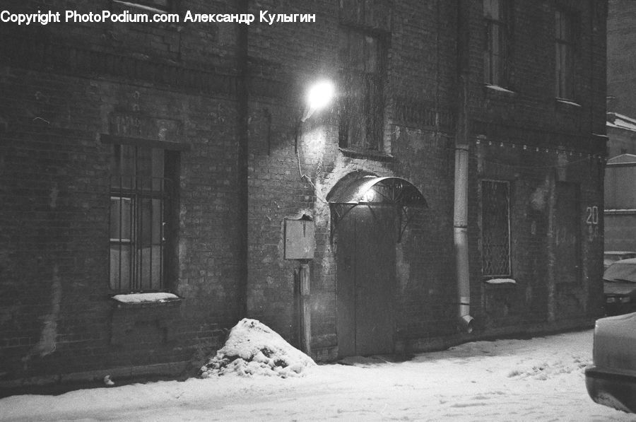 Alley, Alleyway, Road, Street, Town, Ice, Outdoors