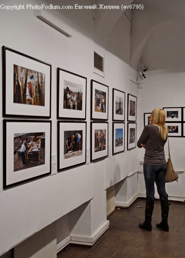 Human, People, Person, Art, Art Gallery, Blonde, Female