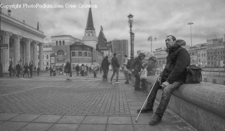 People, Person, Human, Pedestrian, City, Downtown, Urban