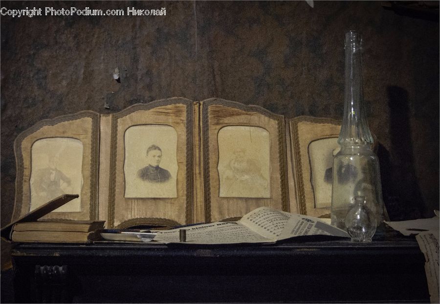 Bottle, Cabinet, China Cabinet, Furniture, Art, Crypt, Beverage