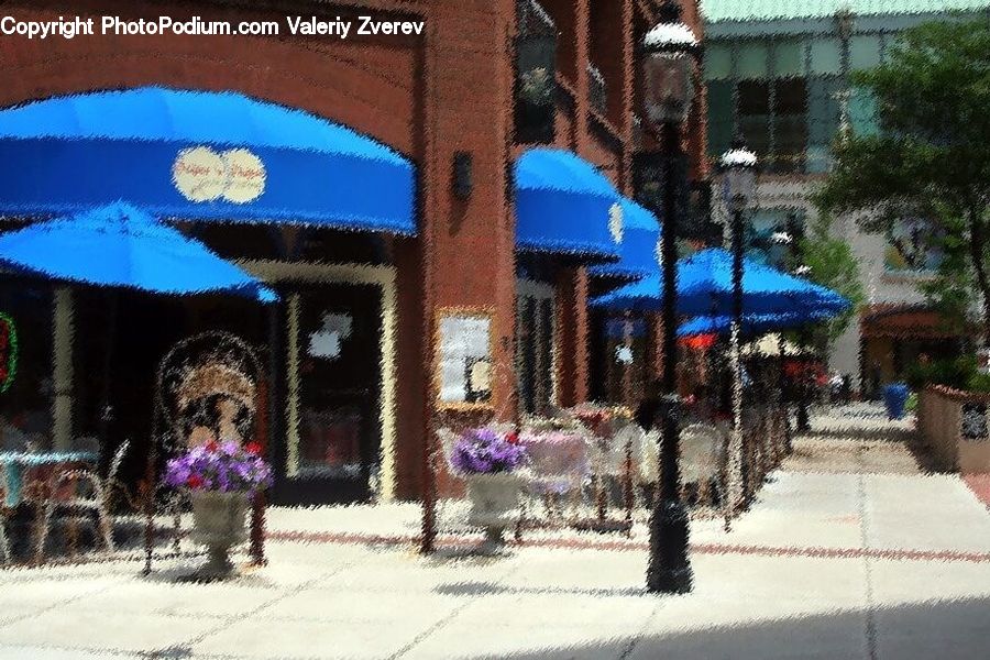 Boardwalk, Path, Pavement, Sidewalk, Walkway, Brick, Shop