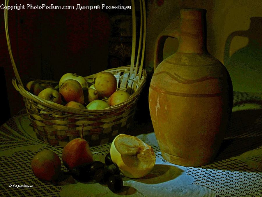 Fruit, Quince, Jug, Pitcher, Water Jug, Ball, Sphere