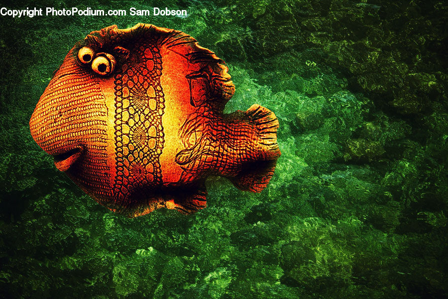 Fish, Sea Life, Forest, Vegetation, Jungle, Rainforest, Alcyonacea