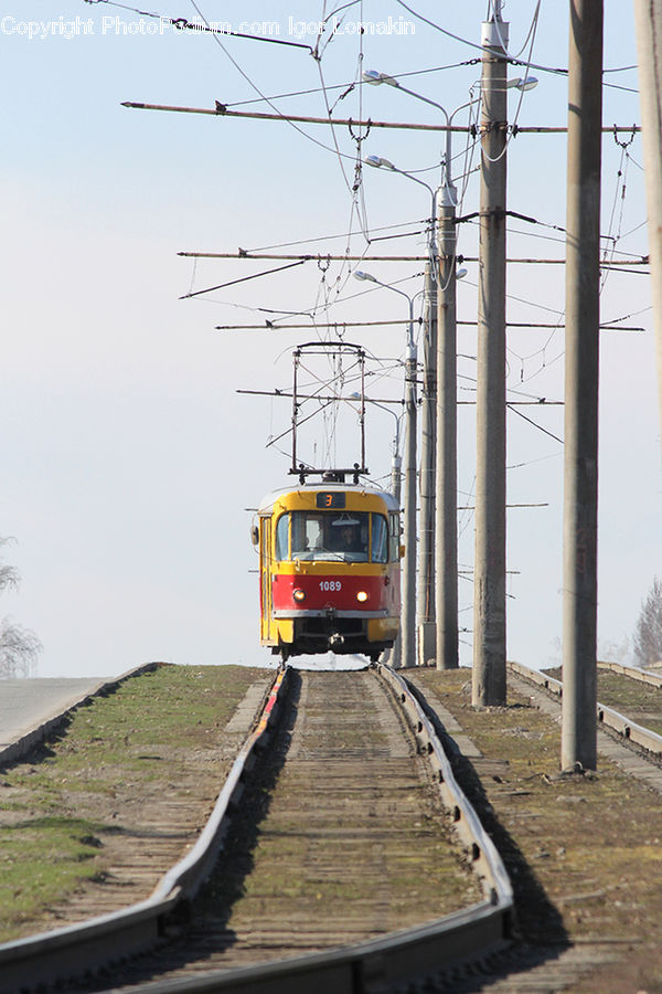 Cable Car, Trolley, Vehicle, Train, Streetcar, Rail, Tram