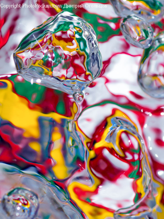 Candy, Confectionery, Sweets, Bubble, Glass, Collage, Poster