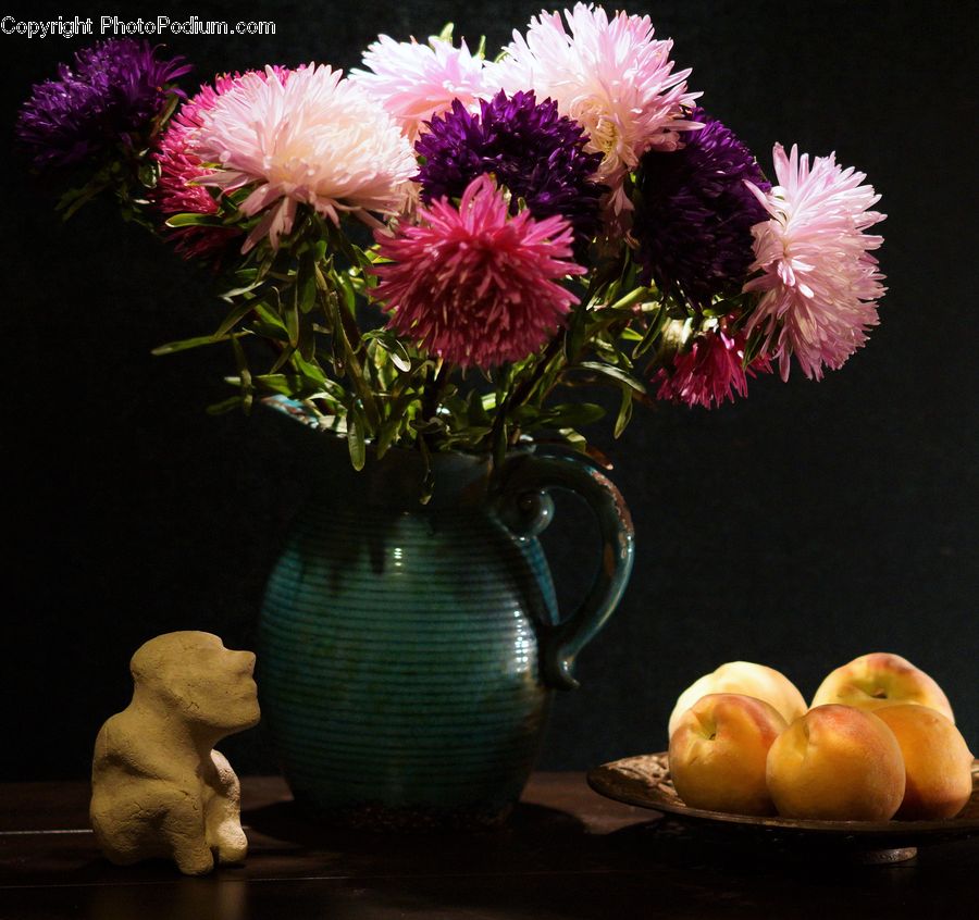 Glass, Goblet, Fruit, Peach, Torso, Art, Sculpture