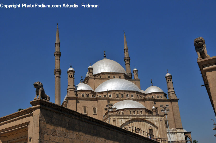 Architecture, Dome, Mosque, Worship, Art, Gargoyle, Statue