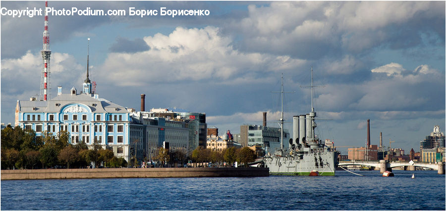 Ferry, Freighter, Ship, Tanker, Vessel, Harbor, Port