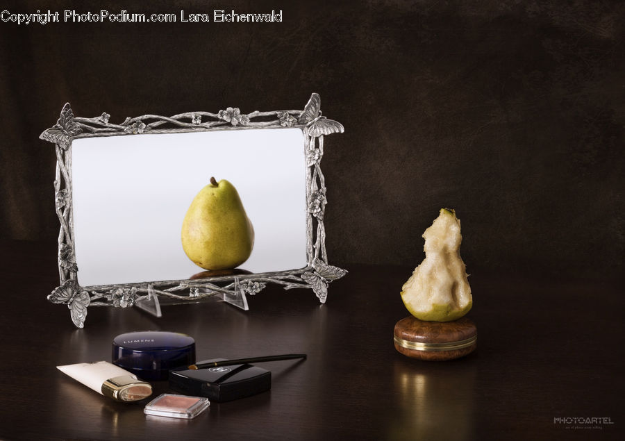 Fruit, Pear, Figurine, Quince, Food, Glass, Goblet