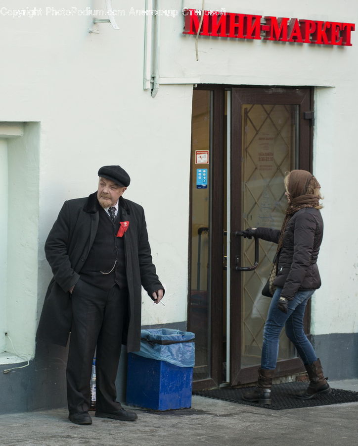 Human, People, Person, Clothing, Overcoat, Suit, Costume