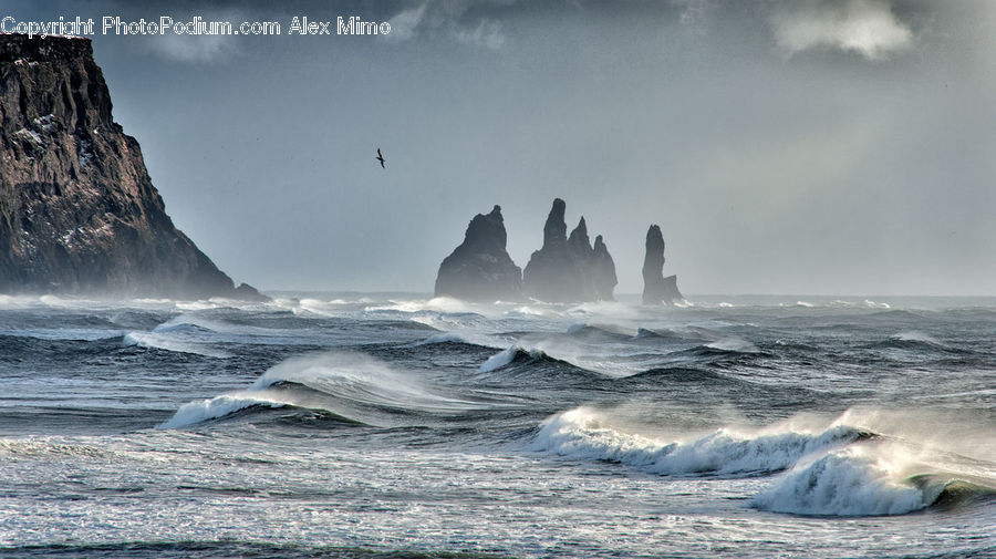 Outdoors, Sea, Sea Waves, Water, Coast, Ocean, Arctic