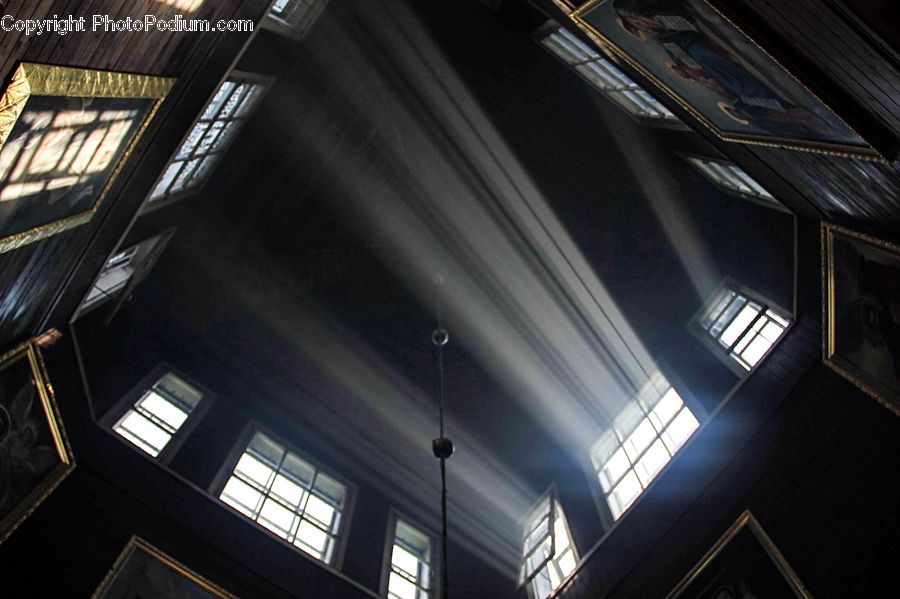 Window, Corridor, Building, Housing, Flare, Light, Sunlight