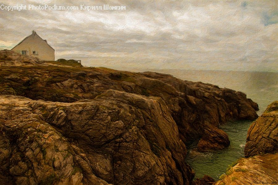 Coast, Outdoors, Sea, Water, Cliff, Landscape, Nature