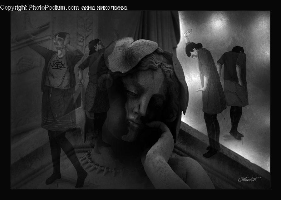 People, Person, Human, Art, Sculpture, Statue, Apparel