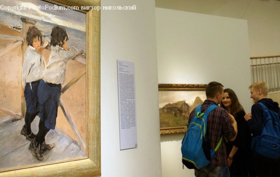 People, Person, Human, Art, Painting, Art Gallery, Modern Art