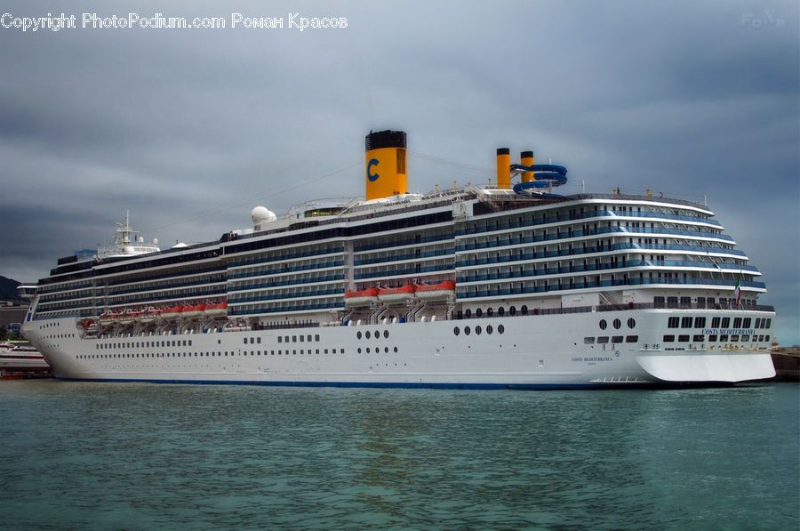 Cruise Ship, Ocean Liner, Ship, Vessel, Freighter