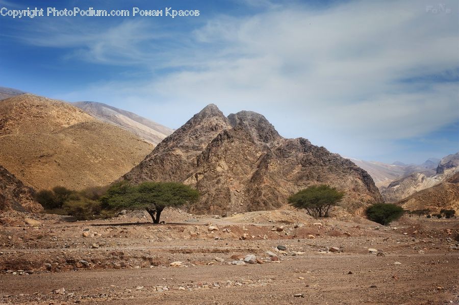 Desert, Outdoors, Soil, Crest, Mountain, Peak, Ruins