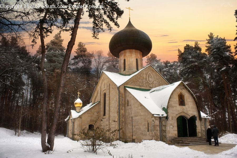 Architecture, Dome, Tower, Church, Worship, Mosque, Conifer