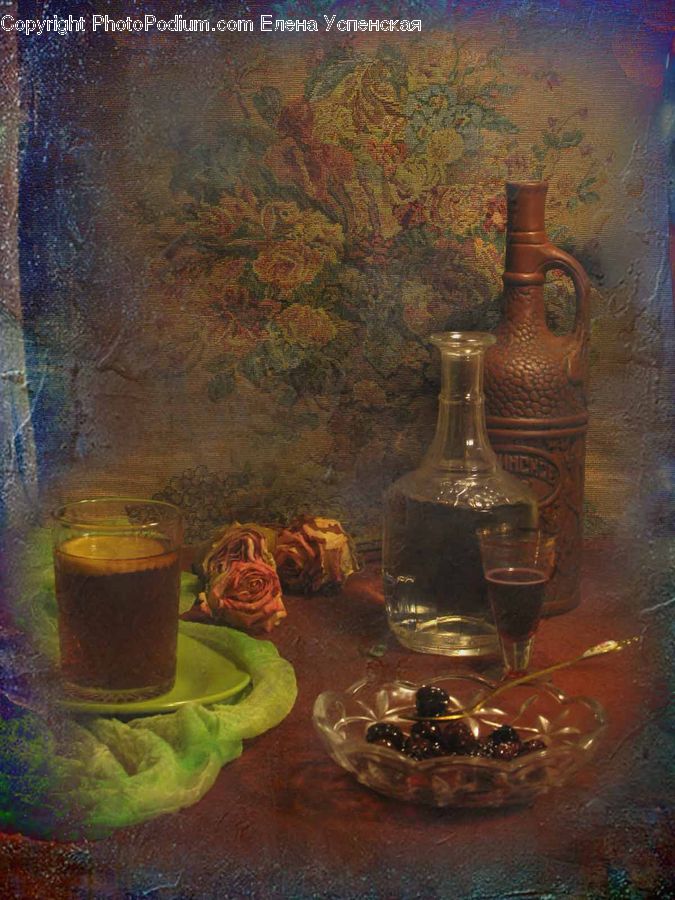 Glass, Goblet, Beverage, Drink, Dining Table, Furniture, Table